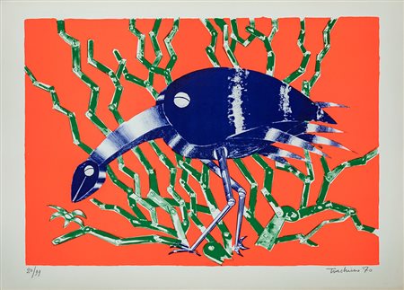 Aldo Turchiaro, SENZA TITOLO 1970 Litografia, cm 50x70