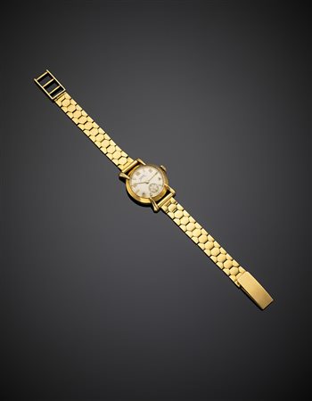 RODAMSOrologio da polso da donna in oro giallo a carica manuale con bracciale...