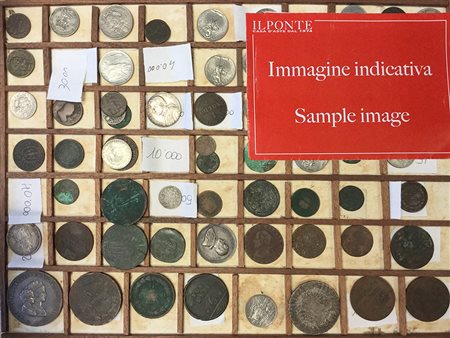 ANTICHI STATI, REGNO D'ITALIACorposo lotto di monete del periodo, con buone...