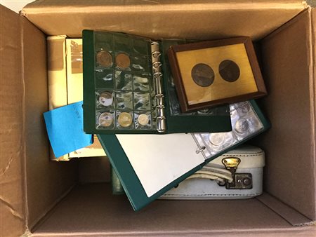 STATI VARILotto di centinaia di monete e medaglie italiane ed estere, di cui...