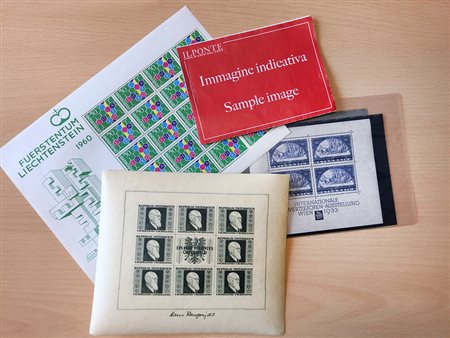 PAESI EUROPEI 1930/1962Insieme di foglietti e minifogli di Austria, Belgio,...