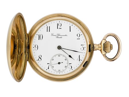 SURETEOrologio da tasca da uomo in oro 18K, savonnetteEpoca fine secolo...