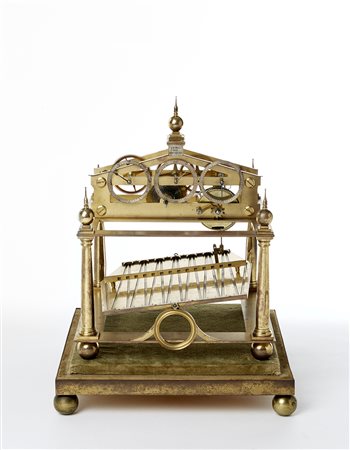 G. H. BELL A MANCHESTEROrologio del tipo "Congreve" a sfera e piano...