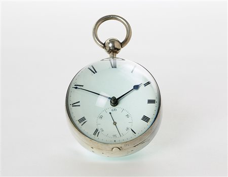 ROBERT MOLYNEUX N.459Meccanismo da cronometro inglese in ottone dorato con...
