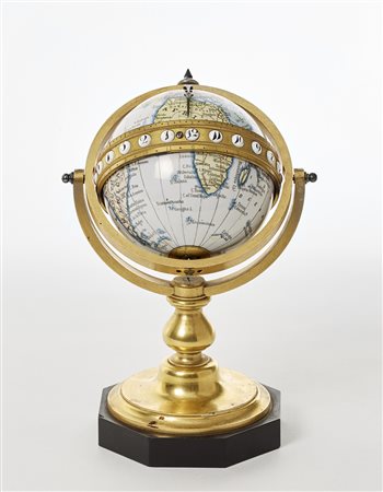 ANTOINE RÉDIEROrologio da scrivania a globo costruito e firmato da Antoine...