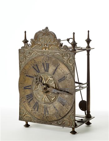 ANONIMO, ItaliaOrologio a lanterna con montanti a colonna tornitiEpoca...