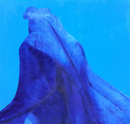 Bartolomeo Gatto Moio della Civitella 1938 Picco Azzurro, 1988 olio su tela...
