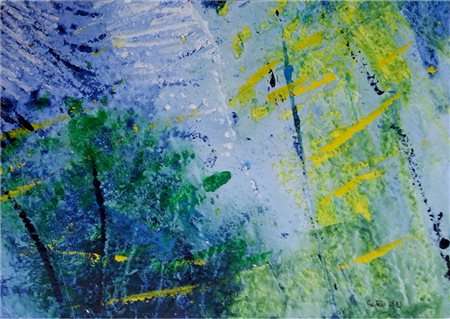 Bartolomeo Gatto Moio della Civitella 1938 Leggerezza, 1993 acrilico su...