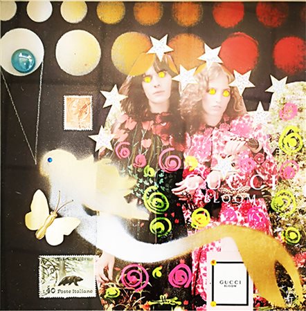 Ferdy Colloca Roma Fashion Pop - Gucci tecnica mista 25 x 25 x 4,8