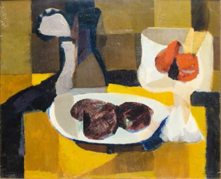 GIUSEPPE AJMONE Carpignano Sesia 1923 – Romagnano Sesia 2005 LE MELANZANE,...