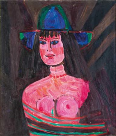 BRUNO CASSINARI Piacenza 1912 – Milano 1992 ADA, 1969 olio su tela, cm...