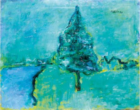 GINO MELONI Varese 1905 – Lissone 1989 PAESAGGIO, 1980 olio su tela, cm...