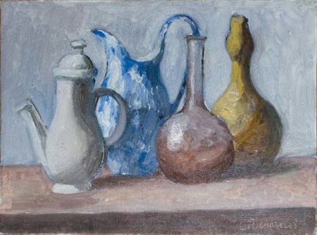 CRISTOFORO DE AMICIS Alessandria 1902 - Milano 1987 NATURA MORTA, POST 1982...