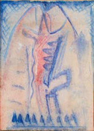 RICCARDO LICATA Torino 1929 - Venezia 2014 SENZA TITOLO, 1963 tempera su...