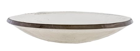 Svuotatasche in vetro sommerso iridato Prod. Murano 1960ca diam.43