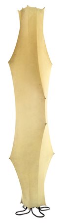 Lampada da terra" Fantasma" struttura in metallo, diffusore in cocoon,. prod....