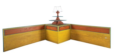 Sgabelli base di ottone lavorato a torchon rivestimento in skai 1950 40x31