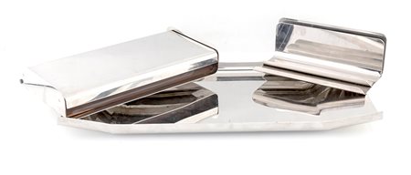 Servizio da scrittoio composto da un portalettere,"Ventotene" cm 7x20x10...