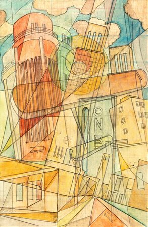 Uberto Bonetti Viareggio 1909-Viareggio 1993, Il volo su Sabaudia Fine anni...