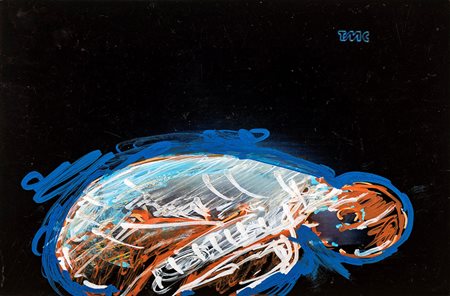 Mario Schifano Homs 1934-Roma 1998, Senza titolo Fotografia ritoccata cm...