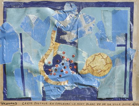 Edouard Lèon Théodore Mesens (Brüssel/Bruxelles 1903 – 1971) Carte postale en...