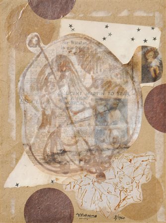 Edouard Lèon Théodore Mesens (Brüssel/Bruxelles 1903 – 1971) La principesse...