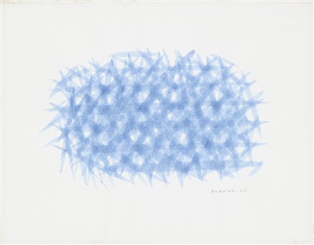 Piero Dorazio (Rom/Roma 1927 – Perugia 2005) Reticolo, 1964;Acquarello su...