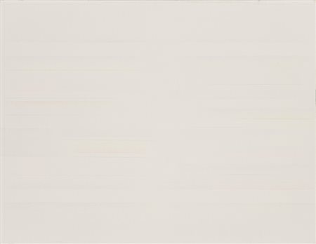 Riccardo Guarneri (Firenze 1933) Strisce interrotte al centro, 1975;Acrilico...