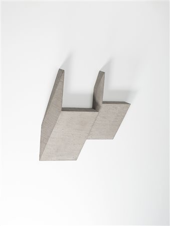 Giuseppe Uncini (Fabriano 1929 – Trevi 2008) Ombra di 2 parallelepipedi,...