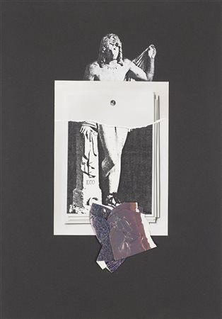 Giulio Paolini (Genua/Genova 1946) Studio per “Eco e Narciso”, 1980;Collage...