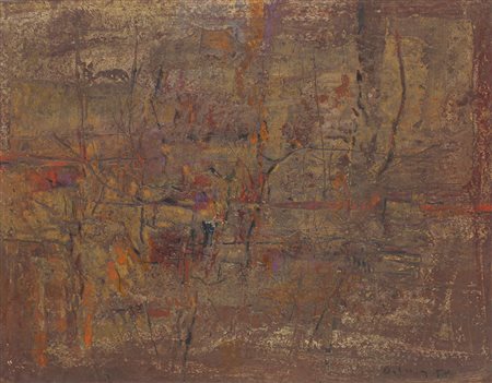 Karl Fred Dahmen (Stolberg 1917 - Gstaat am Chiemsee 1981) Senza titolo,...