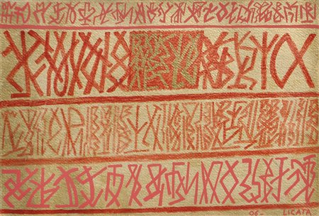 Riccardo Licata (Turin/Torino 1929 – Venedig/Venezia 2014) Senza titolo,...