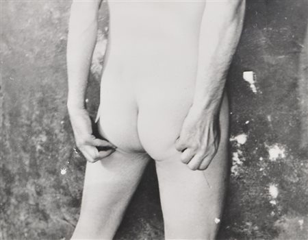 Günther Brus (Ardning 1938) Azione 45, 1974;Fotografia gelatina ai sali...