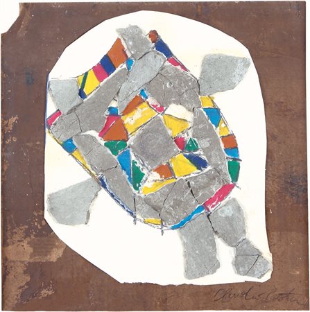 CLAUDIO COSTA Tirana (Albania) 22/06/1942 - Genova 1995 Senza titolo tecnica...