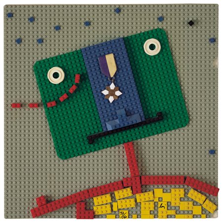 ENRICO BAJ Milano 31/10/1924 - Varese 15/06/2003 Lego system and C°, 1973...
