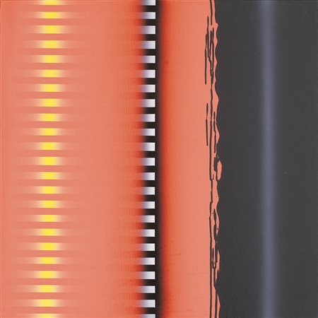 ENNIO FINZI Venezia 1931 Contro-luce, 2003 acrilici su tela cm. 70x70,...