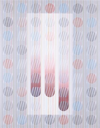 CARLO NANGERONI New York (U.S.A.) 24/06/1922 Ascendente, 1989 acrilici su...