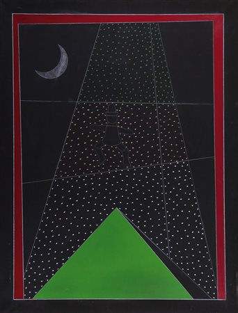 FRANCO ANGELI Roma 14/05/1935 - Roma 12/11/1988 Geometrie smalti su tela cm....