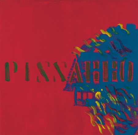 TANO FESTA Roma 02/11/1938 - Roma 09/01/1988 Omaggio a Pissarro, 1981...