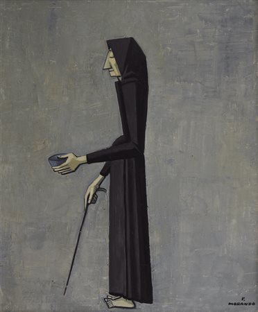 PIETRO MORANDO Alessandria 05/06/1889 - 24/09/1980 La povera, metà anni '60...