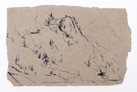 PIETRO ANNIGONI Milano 07/06/1910 - Firenze 1988 Val Badia, 1934 china su...