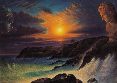 ANTONIO NUNZIANTE Napoli 1956 Tormento ed estasi, 2008 olio su tela cm....