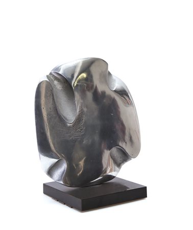 GIACOMO BENEVELLI 1925 Senza titolo, 1974 scultura in metallo con base in...