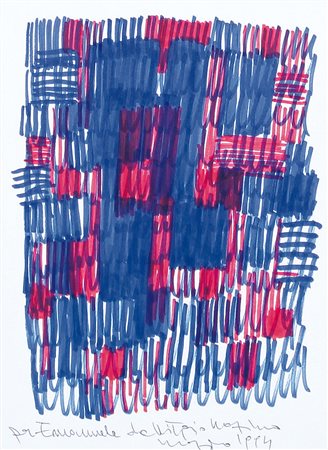 VITTORIO MATINO Tirana (Albania) 17/02/1943 Senza titolo, 1994 pennarelli su...