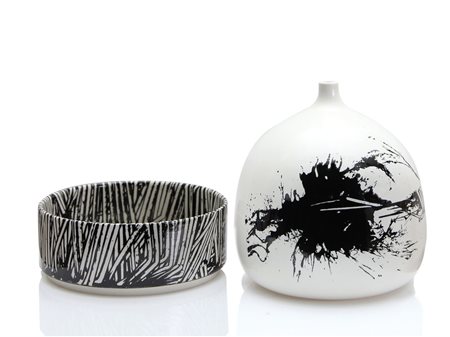 EMILIO SCANAVINO Genova 28/02/1922 - Milano 29/11/1986 Senza titolo vaso in...