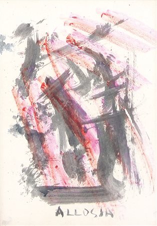 GIUSEPPE ALLOSIA Volterra 10/05/1910 - Genova 18/05/1983 Senza titolo, 1953...