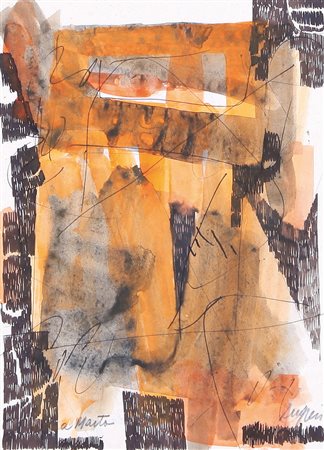 PIERO RUGGERI Torino 27/04/1930 - 14/05/2009 Paesaggio, 1982 china e...