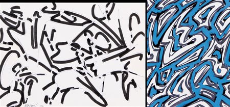 GIOVANNI ASDRUBALI Tuscania (Vt) 07/10/1955 Senza titolo, 1991 tecnica mista...