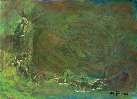 CHARLOTTE RITZOW Berlino 05/03/1971 Senza titolo tecnica mista e applicazioni...