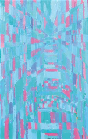 EGIDIO BONFANTE Treviso 07/07/1922 Senza titolo, 1980 olio su tela cm....